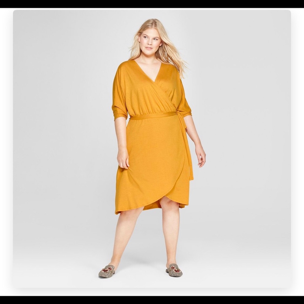 NEW! Medium A New Day knit wrap dress from Target